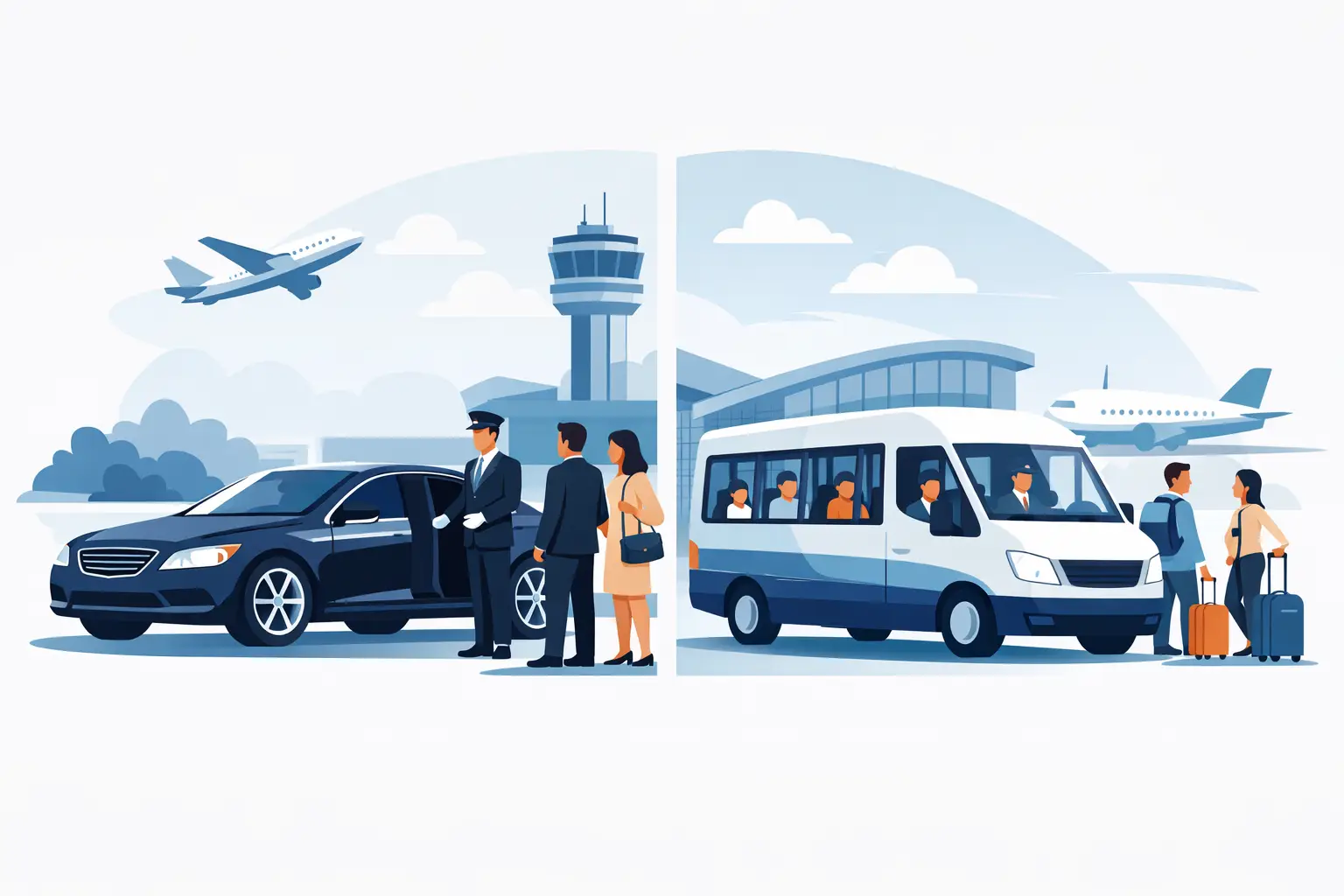Chauffeur Service Versus Shuttle for Airport Travel