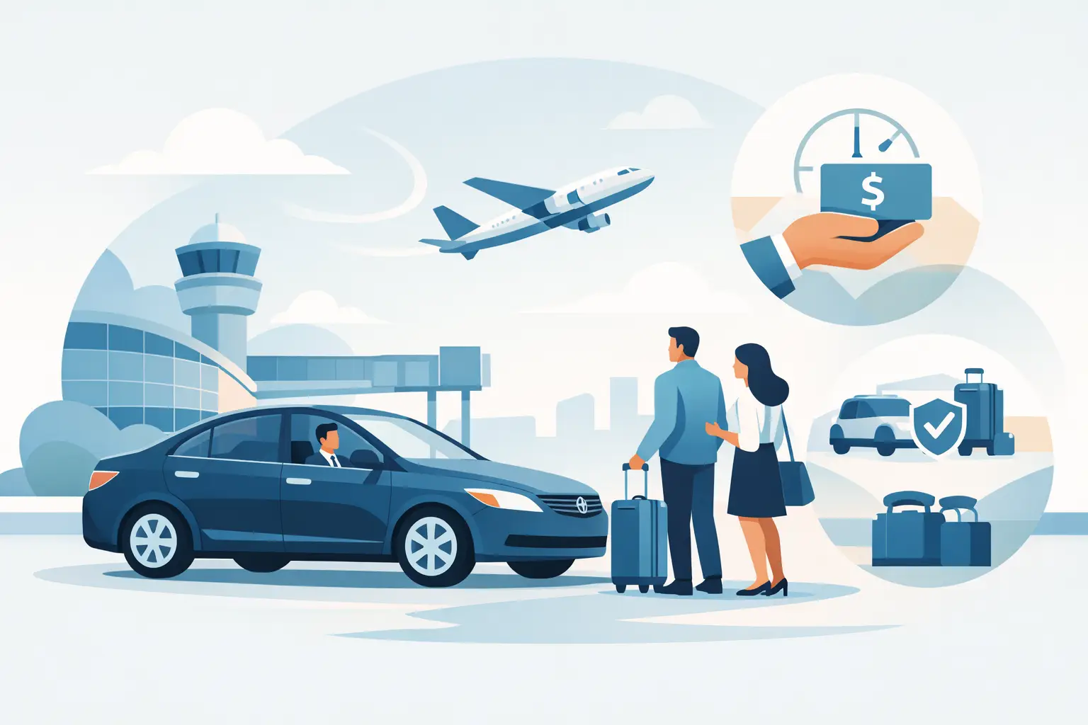 Chauffeur Service vs Rental Car for Airport Trips