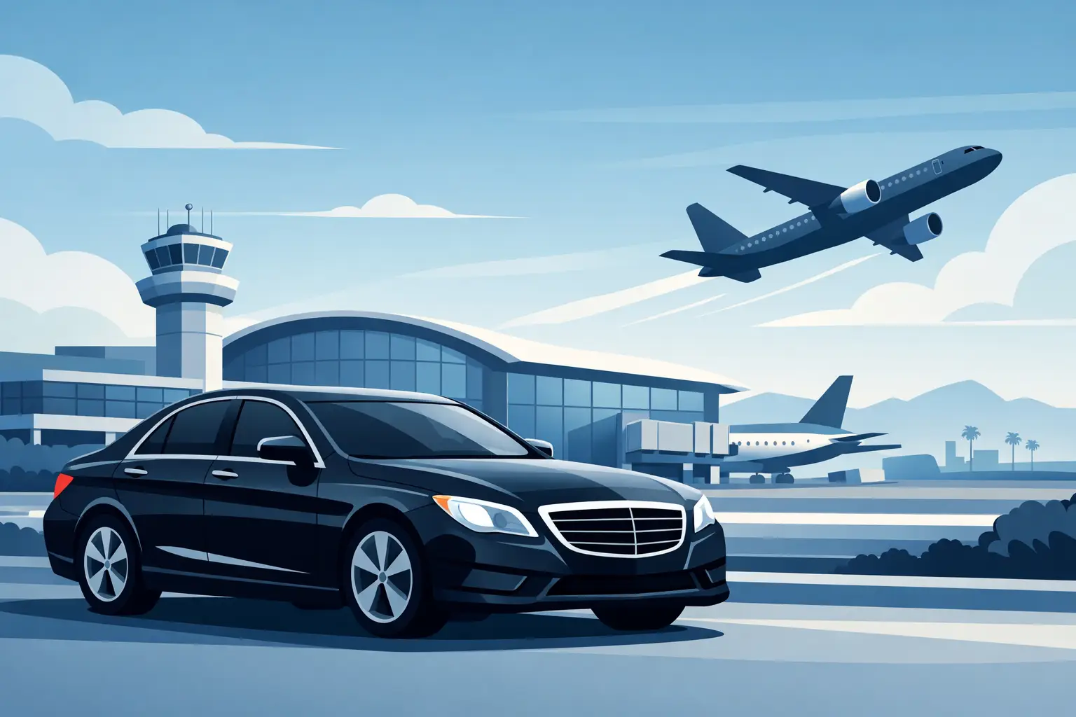 Black Car Service Greenwood for Airport Travel